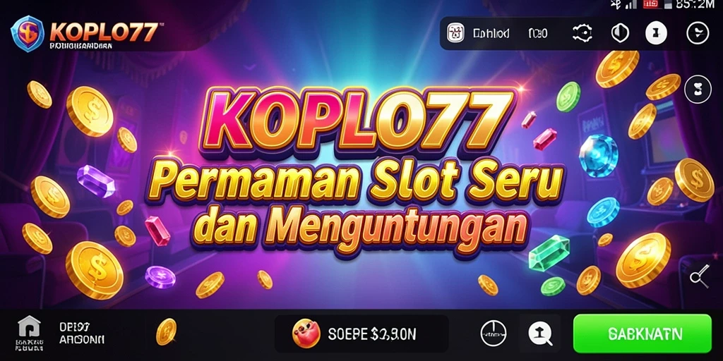 Tampilan gameplay KOPLO77 yang menarik dengan grafis yang memukau.