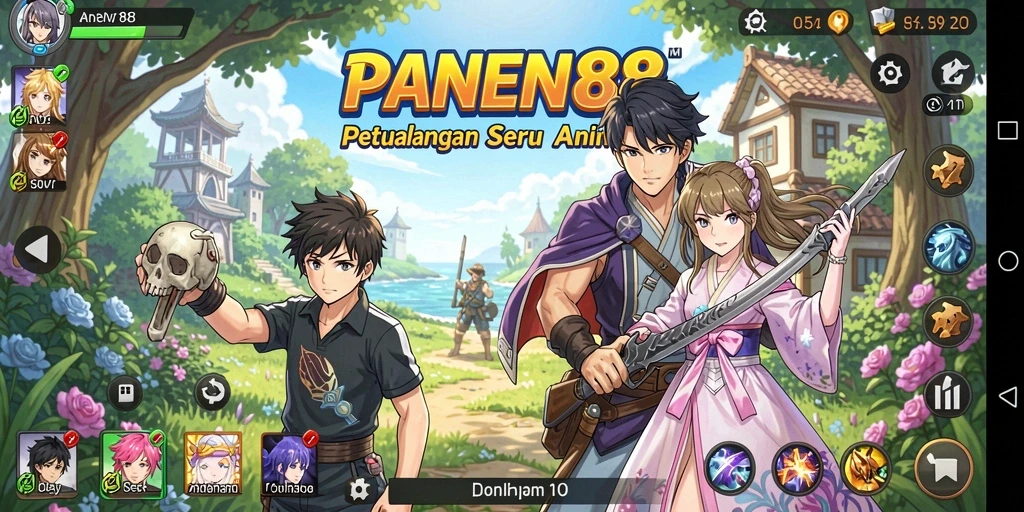 Gameplay Anime yang menakjubkan dan interaktif yang memikat.