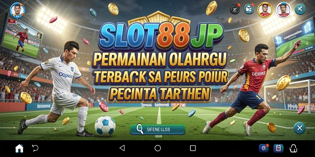 Screenshot utama SLOT88JP menampilkan gameplay taruhan olahraga yang menarik.